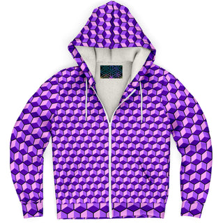 CUB3D | MICROFLEECE ZIP UP HOODIE | IMRAN