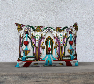 GANESHA PALACE 20" X 14" PILLOW CASE | SALVIA DROID