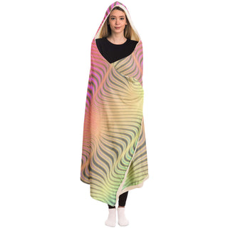 Vapor Wave | Hooded Blanket | Trent Kuhn