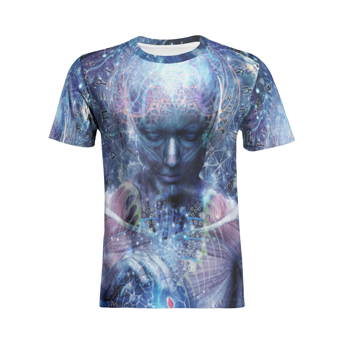 Cameron Gray | Silence Seekers | Unisex All-Over Print Cotton T-shirts