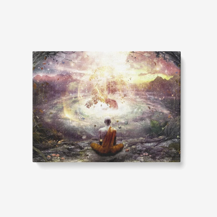 Nature And Time - 1 Piece Canvas Wall Art 24"x18" | Cameron Gray