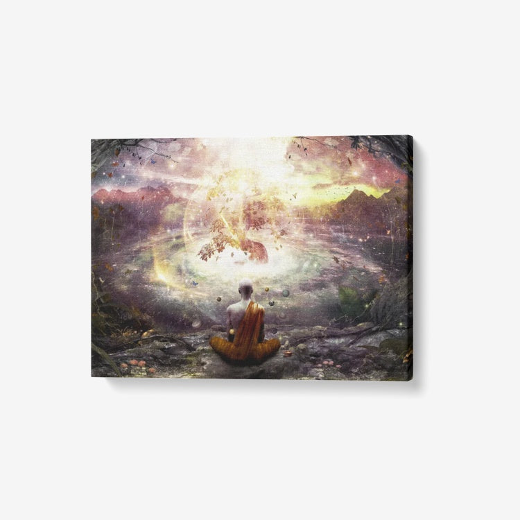 Nature And Time - 1 Piece Canvas Wall Art 24"x18" | Cameron Gray