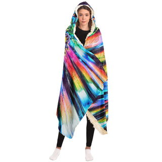 Entheogenic Encounter | Hooded Blanket | Makroverset
