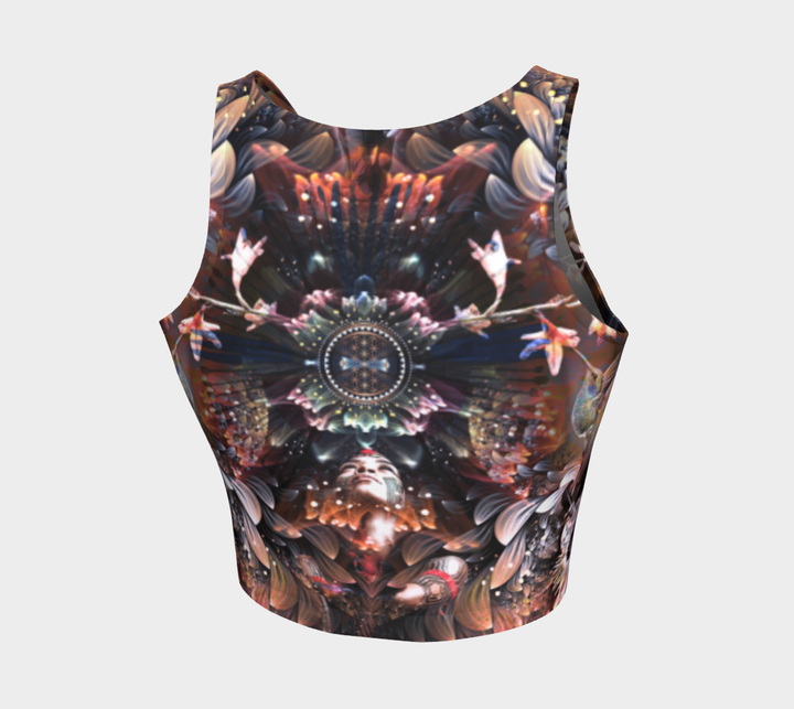 Sanctuary || Athletic crop top || by Cosmic Shiva