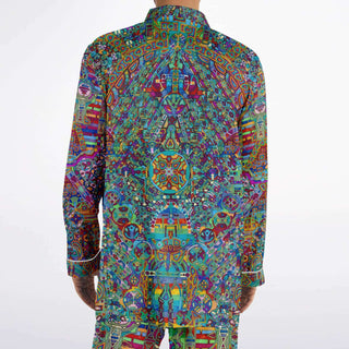 Mandala Jazz Satin Pajamas | Lachlan Wardlaw