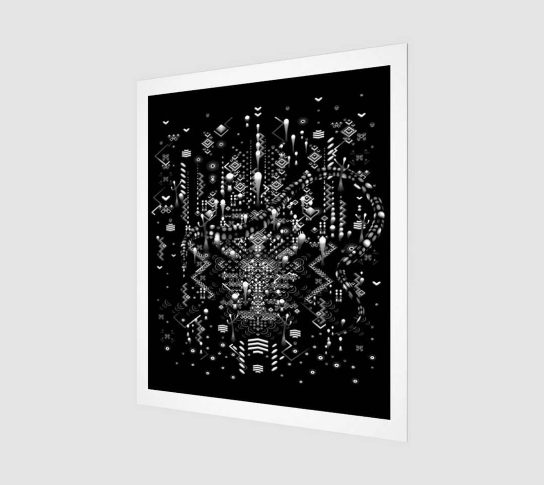 Mystic Move Black | 20x24 Art Print | TAS Visuals