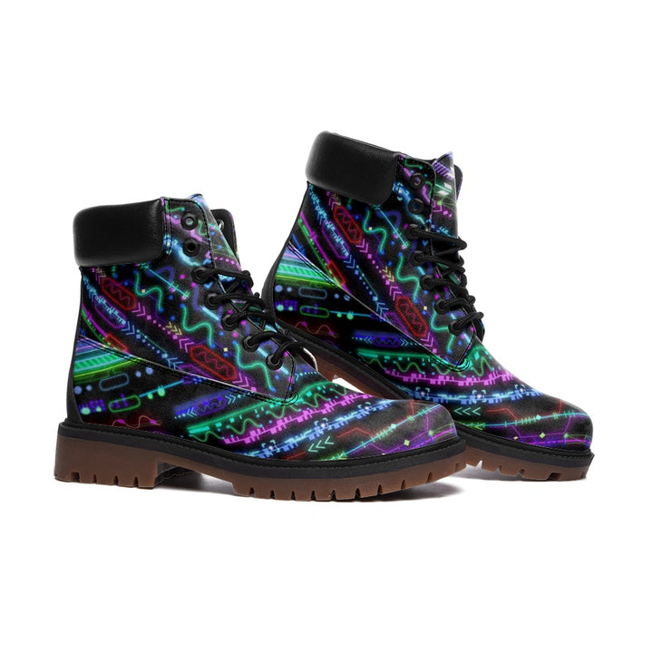 Cameron Gray | Cyberpunk | Casual Leather Lightweight boots TB