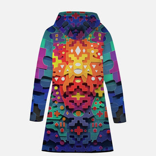 DEEP BAND Long Type Cotton-pad Zipper-up Hoodie | TAS VISUALS