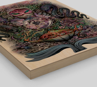 The Wish - White | 11' x 14' Wood Print | James Fletcher