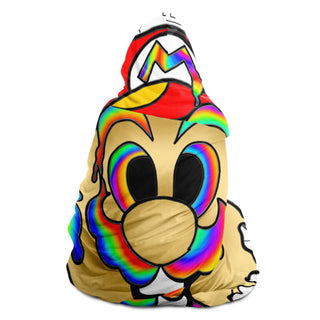 MARIO SPLASH HOODED BLANKET | MIKO ART