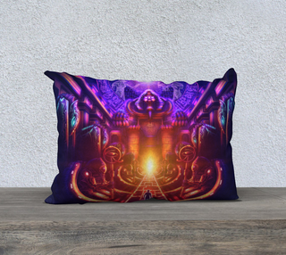 THE KING WITHIN 20" X 14" PILLOW CASE | SALVIA DROID