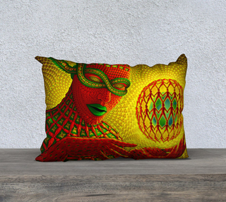 SPIRIT WEAVER 20" X 14" PILLOW CASE | SALVIA DROID
