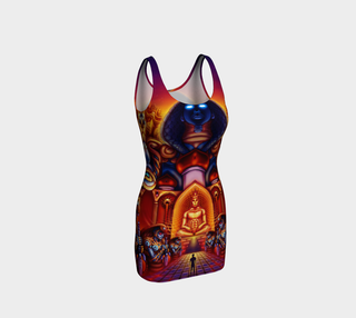 AS ABOVE SO BELOW | BODYCON DRESS | SALVIADROID