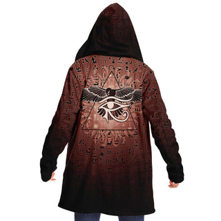 Eye of Horus Hieroglyphs | Cloak | Mandalazed