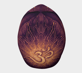 Mystical Aum Chakra Mandala - Amethyst Beanie | Mandalazed