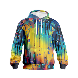 COLOR PILLARS Men's Pullover Hoodie | ROBERT HRUSKA