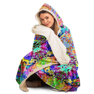 Kaleidos II | Hooded Blanket | Makroverset