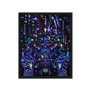 MYSTIC MOVE Framed canvas | TAS