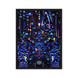 MYSTIC MOVE Framed canvas | TAS
