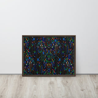 ELEMENTAL REALM Framed canvas TAS