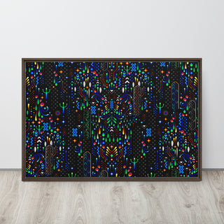 ELEMENTAL REALM Framed canvas TAS