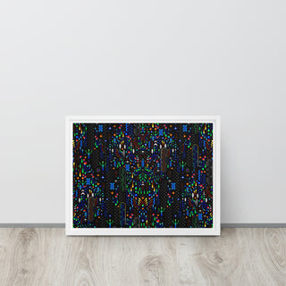 ELEMENTAL REALM Framed canvas TAS