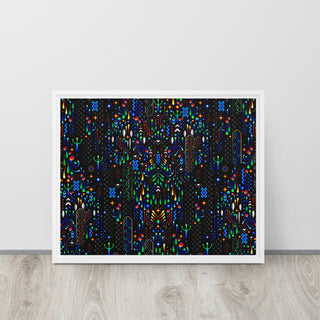 ELEMENTAL REALM Framed canvas TAS