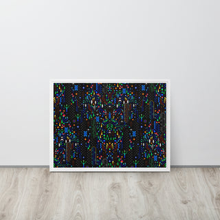 ELEMENTAL REALM Framed canvas TAS