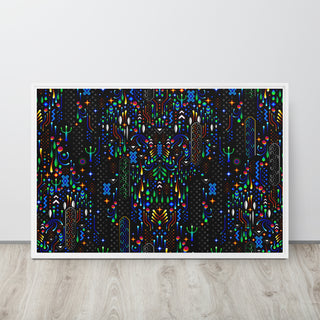 ELEMENTAL REALM Framed canvas TAS