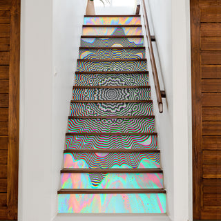 Primordial Glitch | Stair Stickers | Makroverset