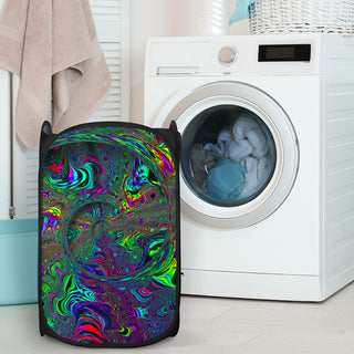 ACID FIBONACCI SWIRL | LAUNDRY HAMPER | IMRAN