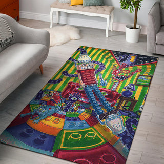 ACCORDIAN BOY RUG | SALVIA DROID