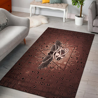 Eye of Horus Hieroglyphs | Rug | Mandalazed