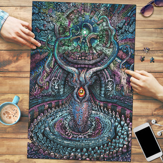 Leviathan - Dusk | Wooden Jigsaw Puzzle | James Fletcher