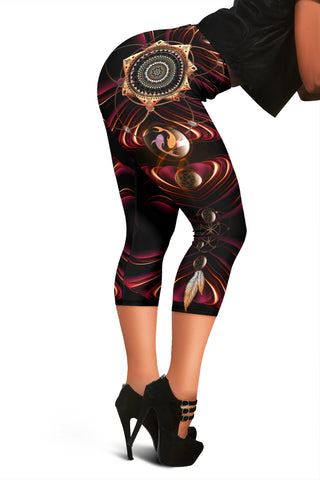 Twist23 | Womens Capris by Cosmic Shiva