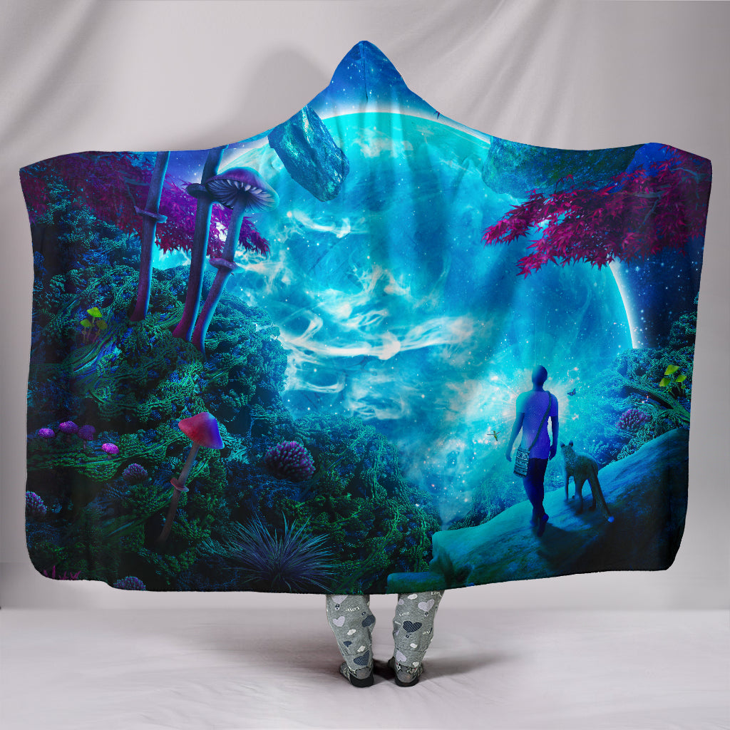 Lost Sky Hooded Blanket | Cameron Gray
