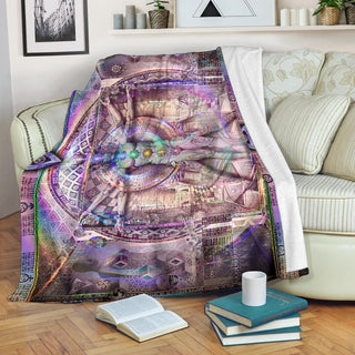 Vitruvian Spirit | Micro Fleece Blanket | Hakan Hisim