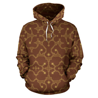Shipibo Conibo - Red | Hoodie | Mandalazed