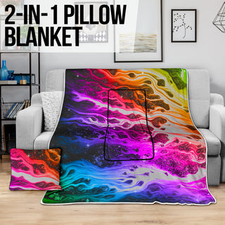 Call me Back Pillow Blanket | Malavida