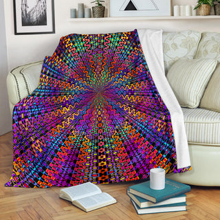 Rainbow Flow | Micro Fleece Blanket | Hakan Hisim