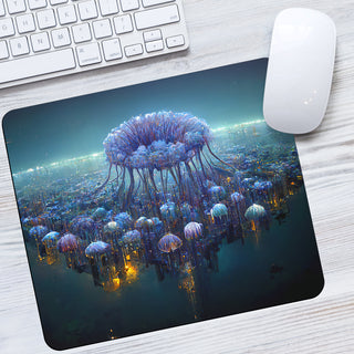 Jellypunk City Mouse Pad | Michael Garfield