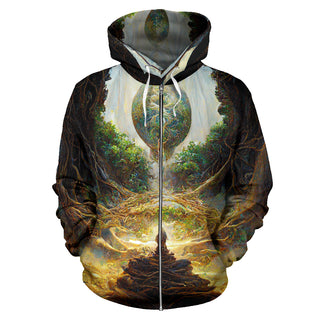 Sanctum Sanctorum Zipper Hoodie | Michael Garfield