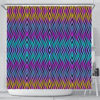 Xenowave | Shower Curtain | Hakan Hisim