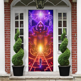 Walking to the Source Door Sock | Salvia Droid