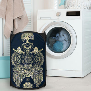 Geometric Gold | Laundry Basket | Mil Et Une