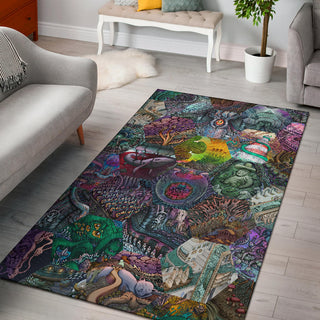 Hex Worlds 1 Rug | James Fletcher