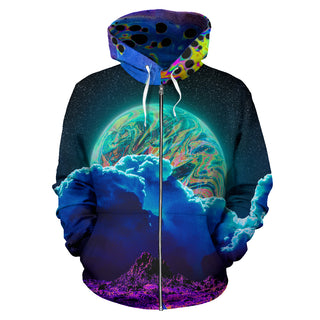 Over The Horizon Zipper Hoodie | Geoglyser