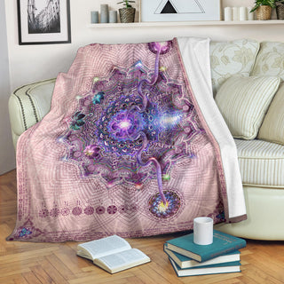 Sahasrara CROWN CHAKRA | MICROFLEECE BLANKET | HAKAN HISIM