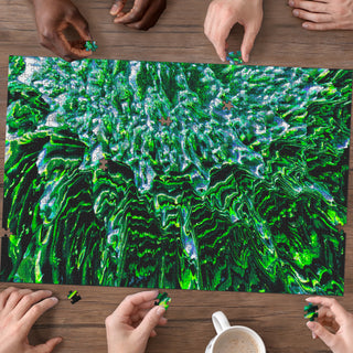 Melty Green | Puzzle | Makroverset