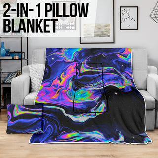 Departure Lounge Pillow Blanket | MalaVida